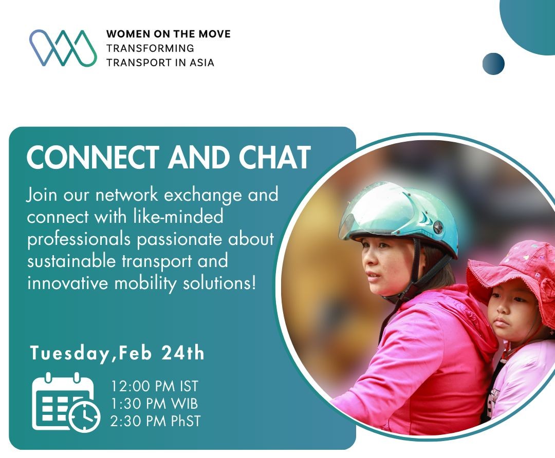 Move One Transprot Women on the Move Transforming Transport in Asia - Changing Transport
