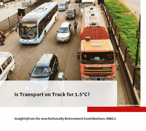 Cover Is transport on track publication