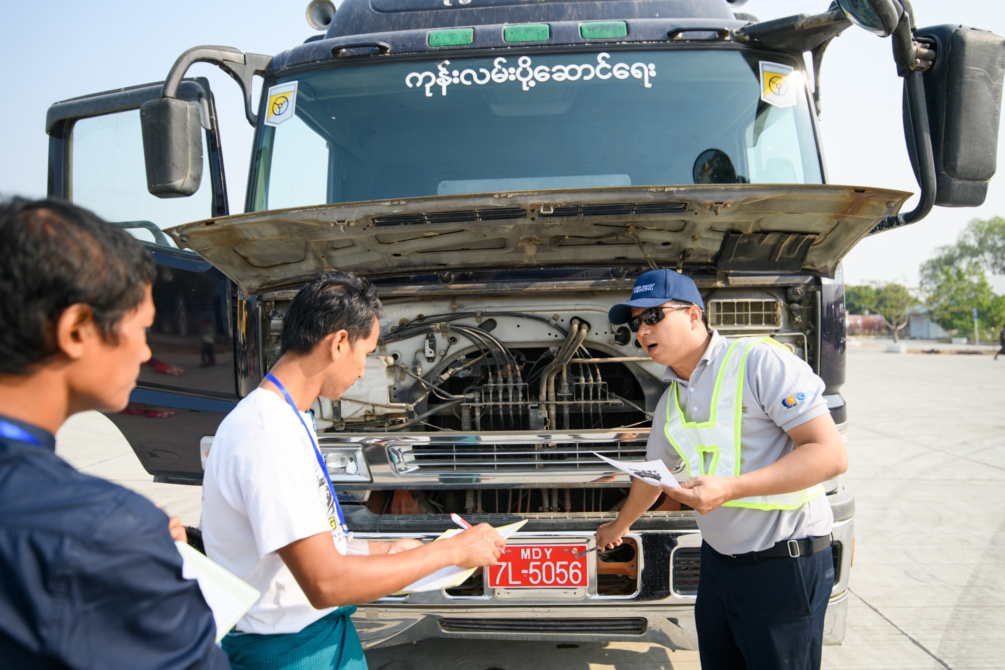 raising-awareness-of-truck-drivers-changing-transport