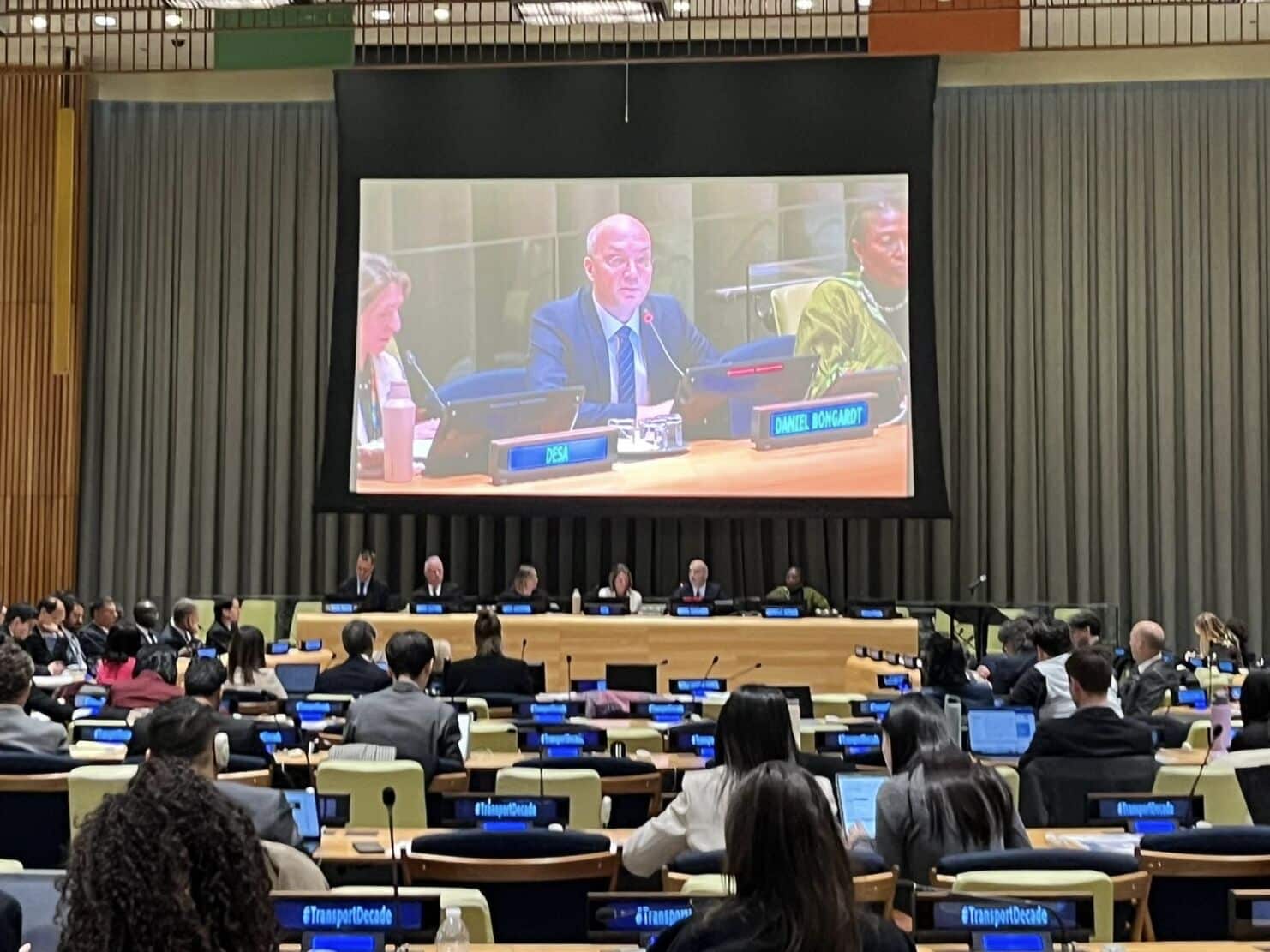 UN Decade of Sustainable Transport launch at UN Headquarters